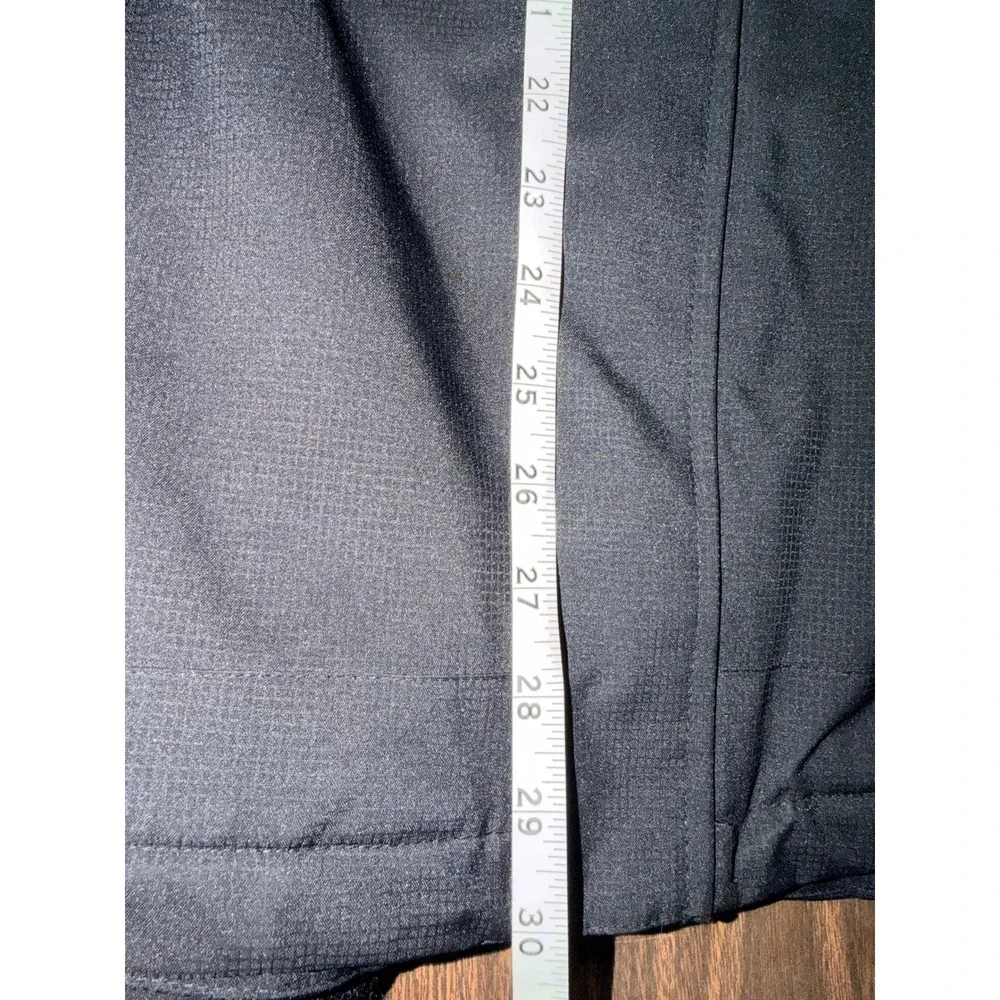 Free Country Mens Black Hooded Softshell Fleece Lined Jacket Large FC-7 F17